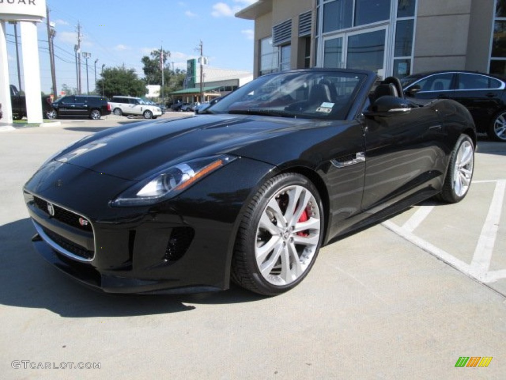 Ultimate Black Metallic 2014 Jaguar F-TYPE V8 S Exterior Photo #87134253