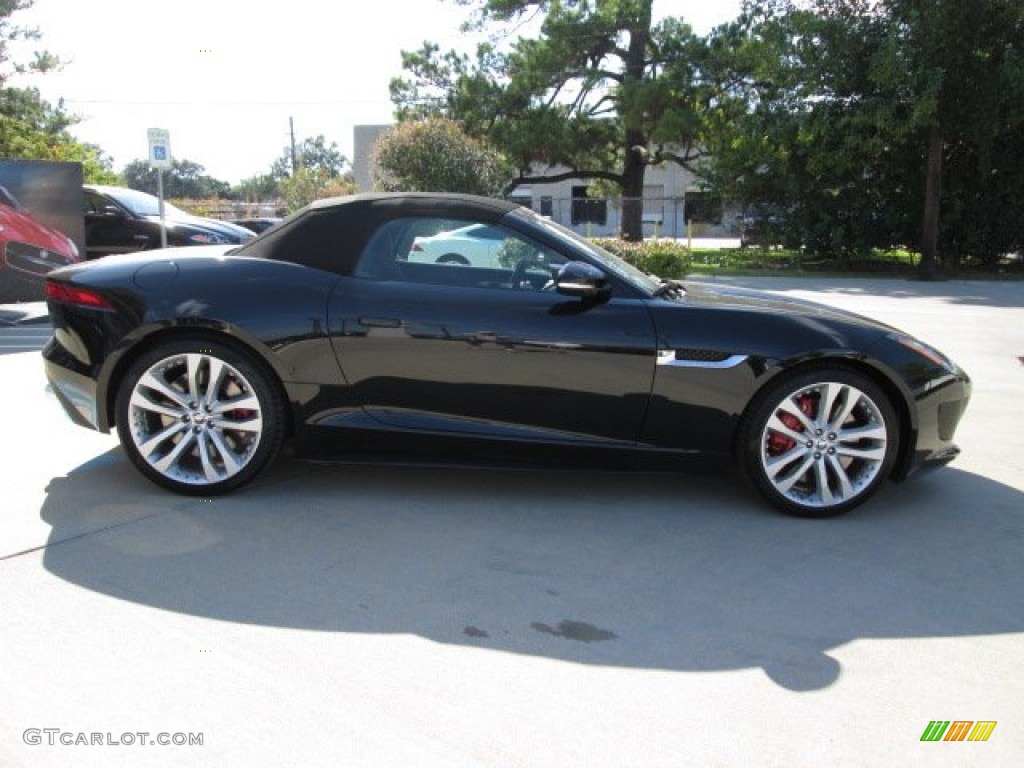 Ultimate Black Metallic 2014 Jaguar F-TYPE V8 S Exterior Photo #87134376