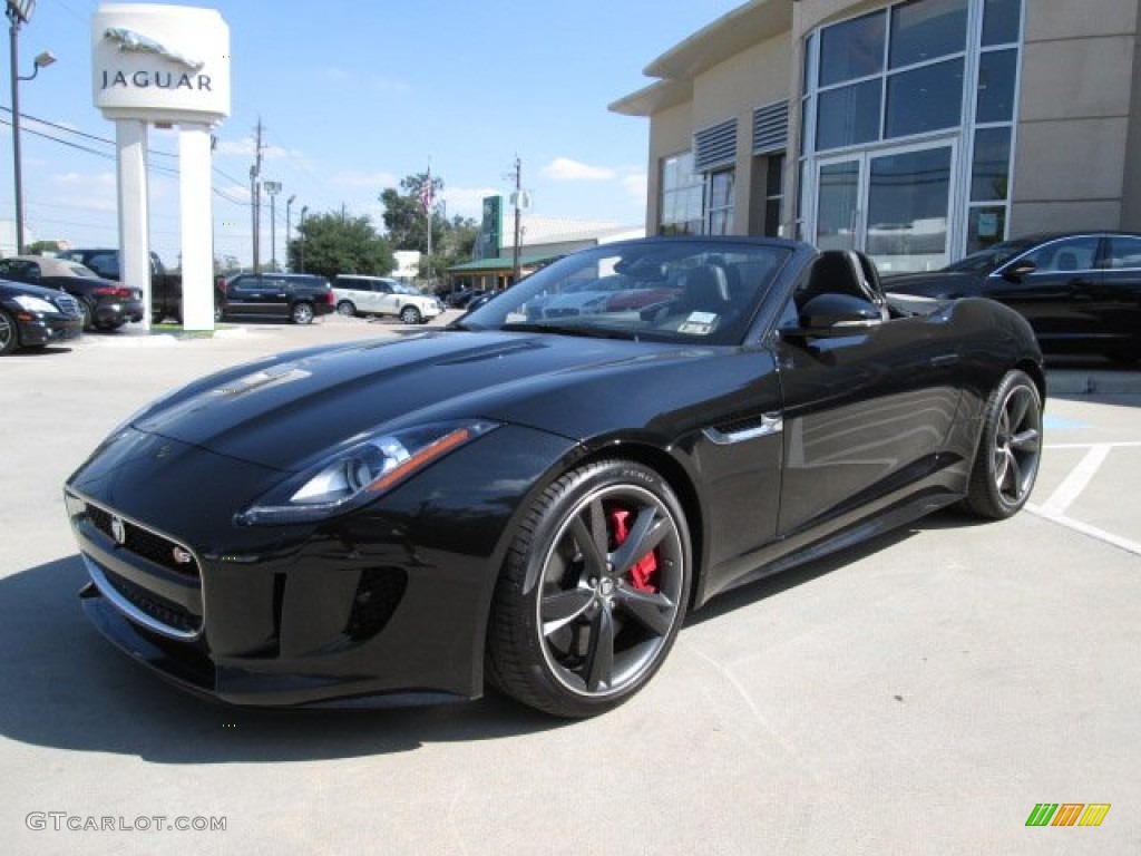 Ultimate Black Metallic 2014 Jaguar F-TYPE V8 S Exterior Photo #87134646