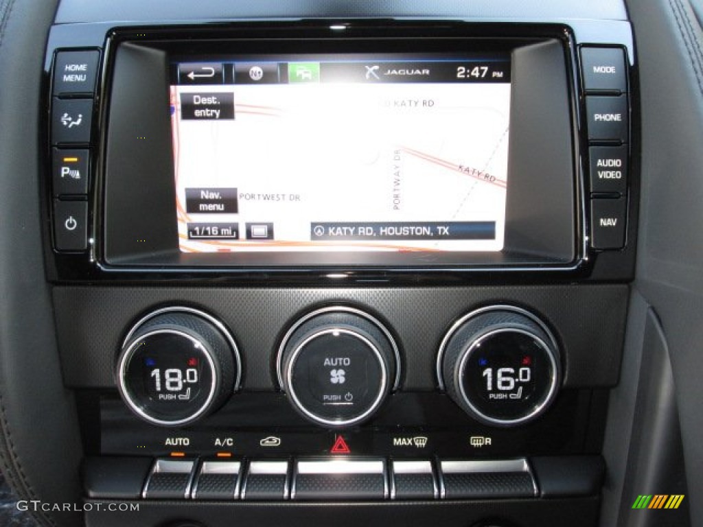 2014 Jaguar F-TYPE V8 S Controls Photo #87134787