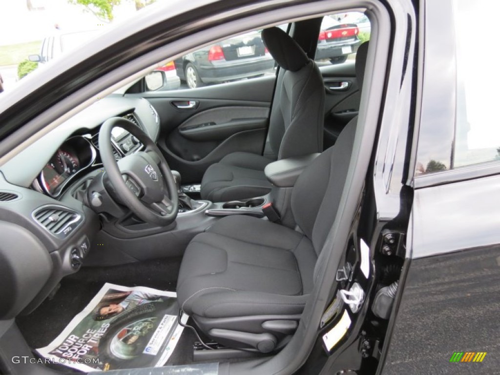 2013 Dart SXT - Pitch Black / Black photo #6