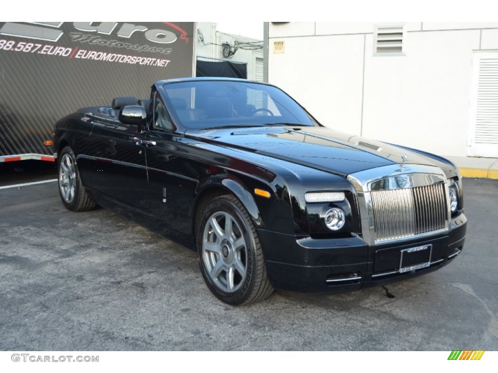 Black 2010 Rolls-Royce Phantom Drophead Coupe Exterior Photo #87134946