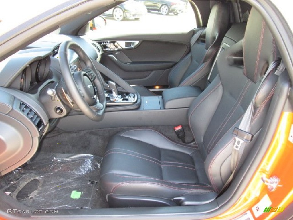 2014 Jaguar F-TYPE V8 S Front Seat Photo #87135000