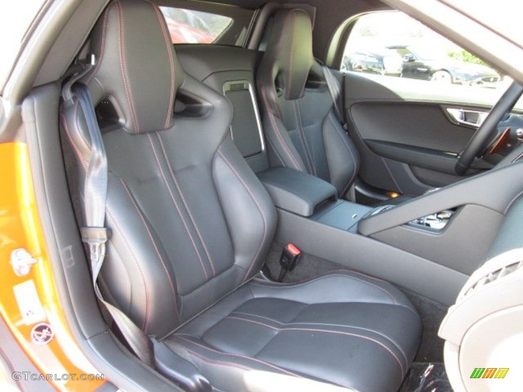 2014 Jaguar F-TYPE V8 S Front Seat Photo #87135045