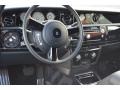 2010 Rolls-Royce Phantom Black Interior Steering Wheel Photo