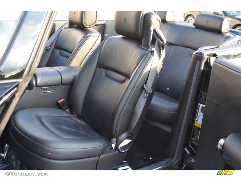 Black Interior 2010 Rolls-Royce Phantom Drophead Coupe Photo #87135297