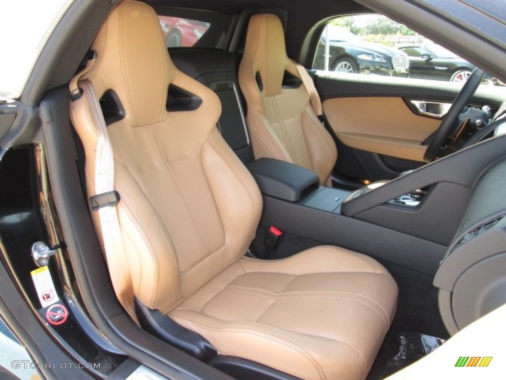 2014 Jaguar F-TYPE V8 S Front Seat Photo #87135462