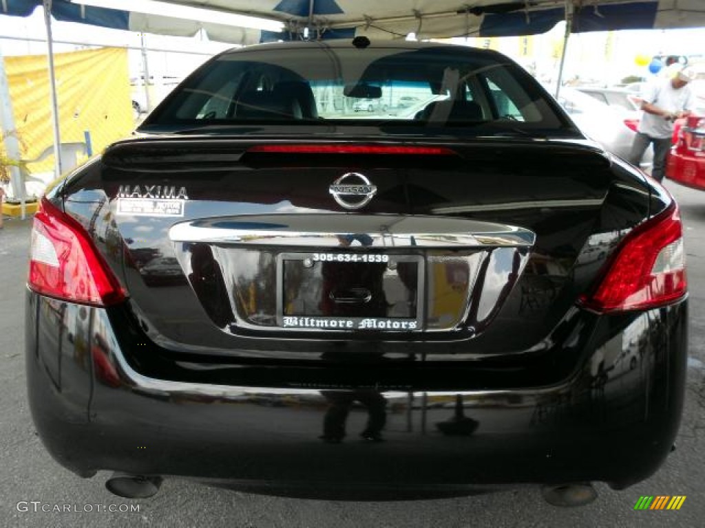 2010 Maxima 3.5 SV - Crimson Black / Charcoal photo #5