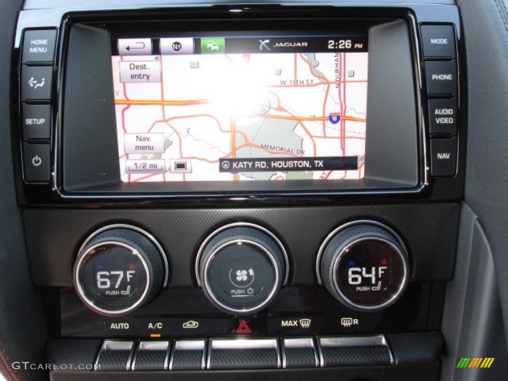 2014 Jaguar F-TYPE S Controls Photo #87136425