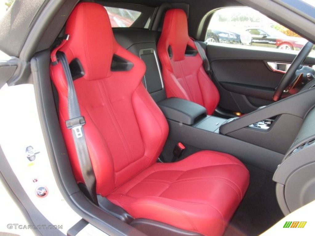 2014 Jaguar F-TYPE S Front Seat Photo #87136469