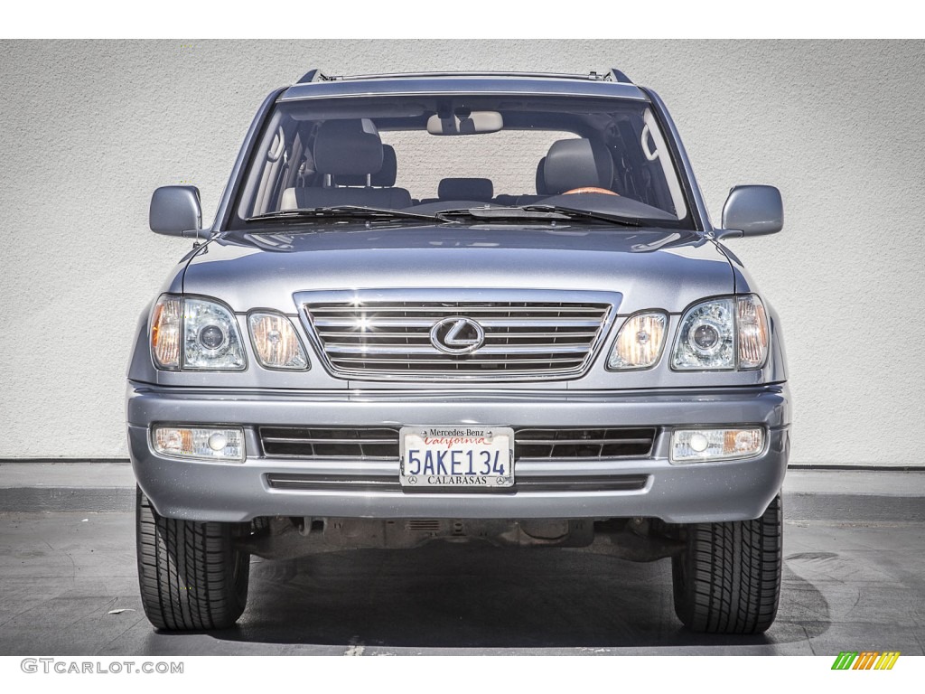 2003 LX 470 4x4 - Galactic Gray Mica / Charcoal photo #2