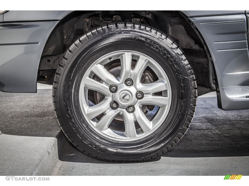 2003 LX 470 4x4 - Galactic Gray Mica / Charcoal photo #8