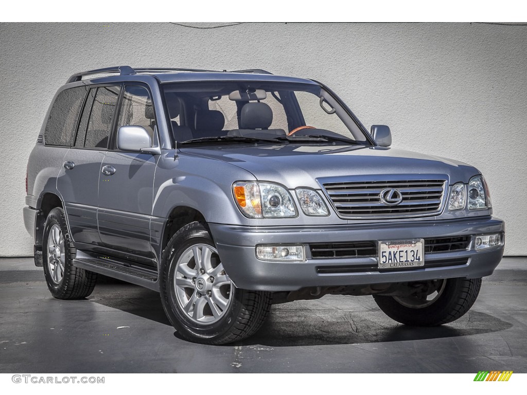 2003 LX 470 4x4 - Galactic Gray Mica / Charcoal photo #11