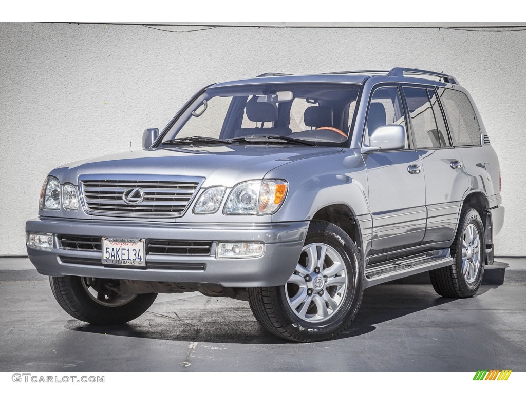 2003 LX 470 4x4 - Galactic Gray Mica / Charcoal photo #12
