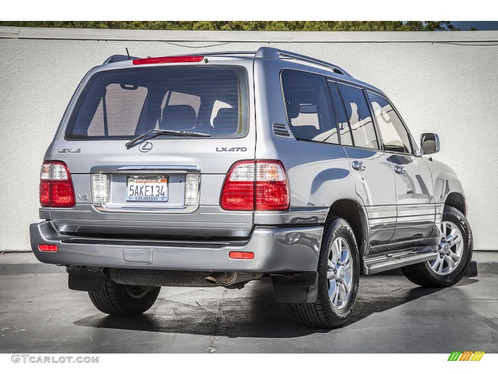 2003 LX 470 4x4 - Galactic Gray Mica / Charcoal photo #13