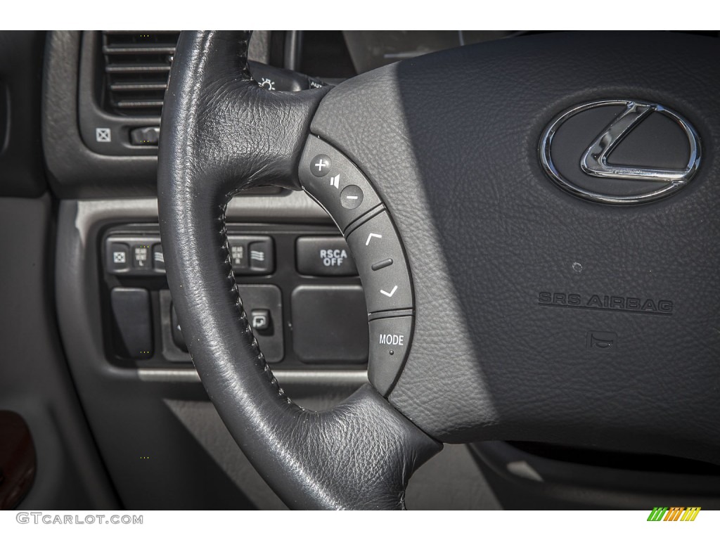 2003 LX 470 4x4 - Galactic Gray Mica / Charcoal photo #16