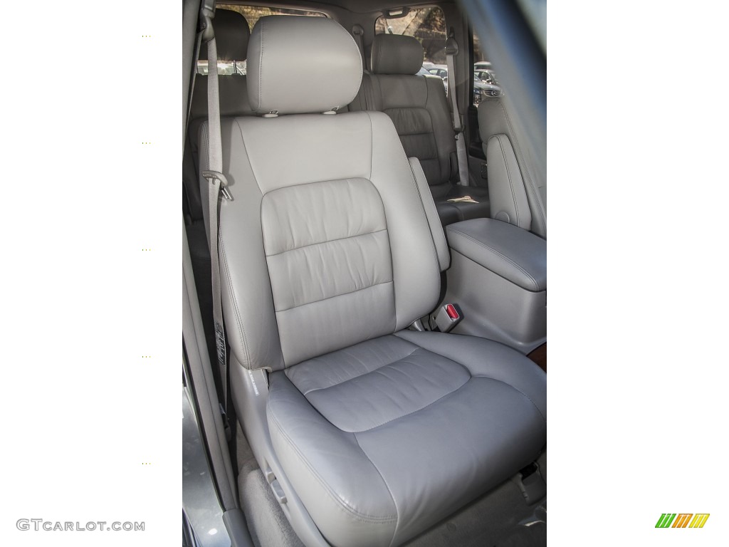 2003 LX 470 4x4 - Galactic Gray Mica / Charcoal photo #24