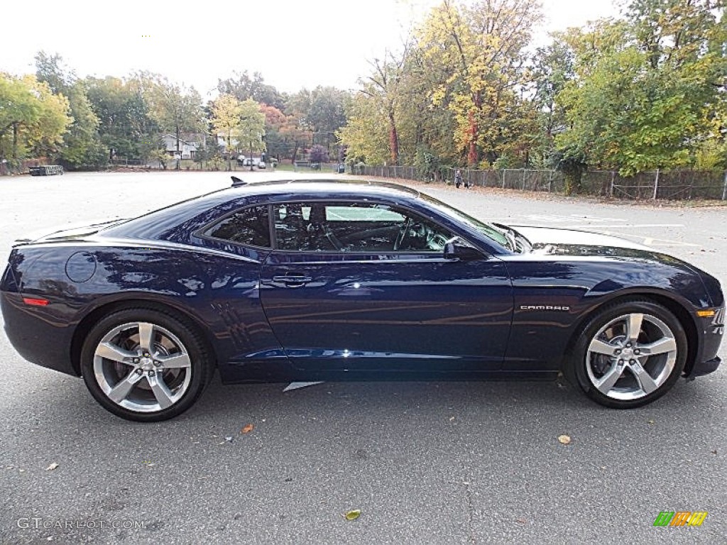 2011 Camaro SS/RS Coupe - Imperial Blue Metallic / Black photo #7