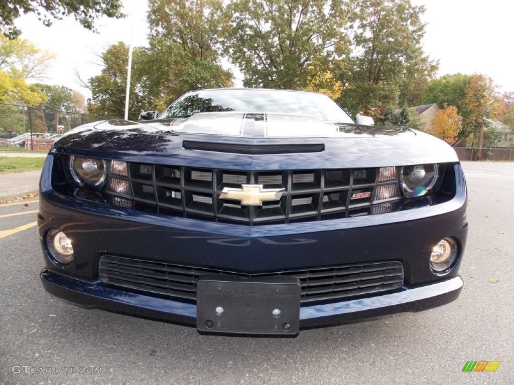 2011 Camaro SS/RS Coupe - Imperial Blue Metallic / Black photo #9