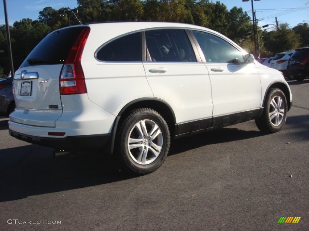 2011 CR-V EX-L 4WD - Taffeta White / Gray photo #3