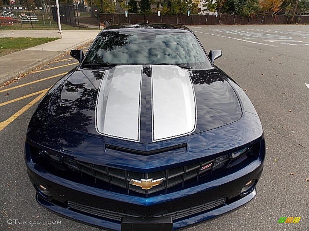 2011 Camaro SS/RS Coupe - Imperial Blue Metallic / Black photo #10