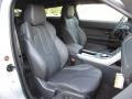 Ebony 2013 Land Rover Range Rover Evoque Pure Coupe Interior Color
