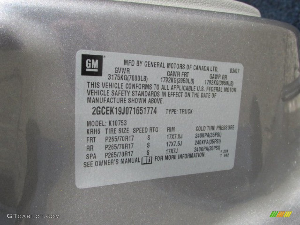 2007 Silverado 1500 LS Extended Cab 4x4 - Graystone Metallic / Dark Titanium Gray photo #35