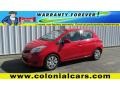 Absolutely Red 2012 Toyota Yaris LE 5 Door