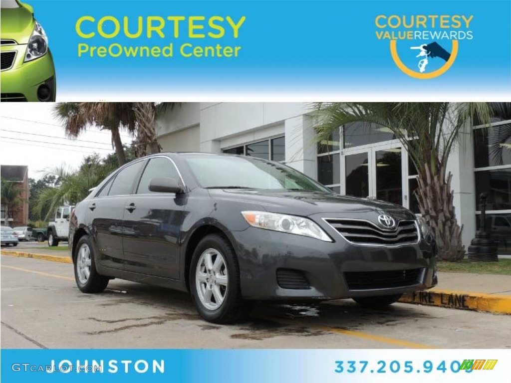 2010 Camry LE - Magnetic Gray Metallic / Ash Gray photo #1