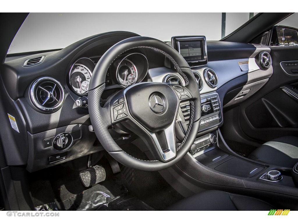 2014 Mercedes-Benz CLA 250 Black Dashboard Photo #87140259