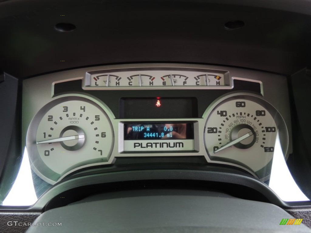 2010 Ford F150 Platinum SuperCrew 4x4 Gauges Photo #87140375