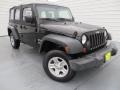 2009 Black Jeep Wrangler Unlimited X 4x4  photo #2