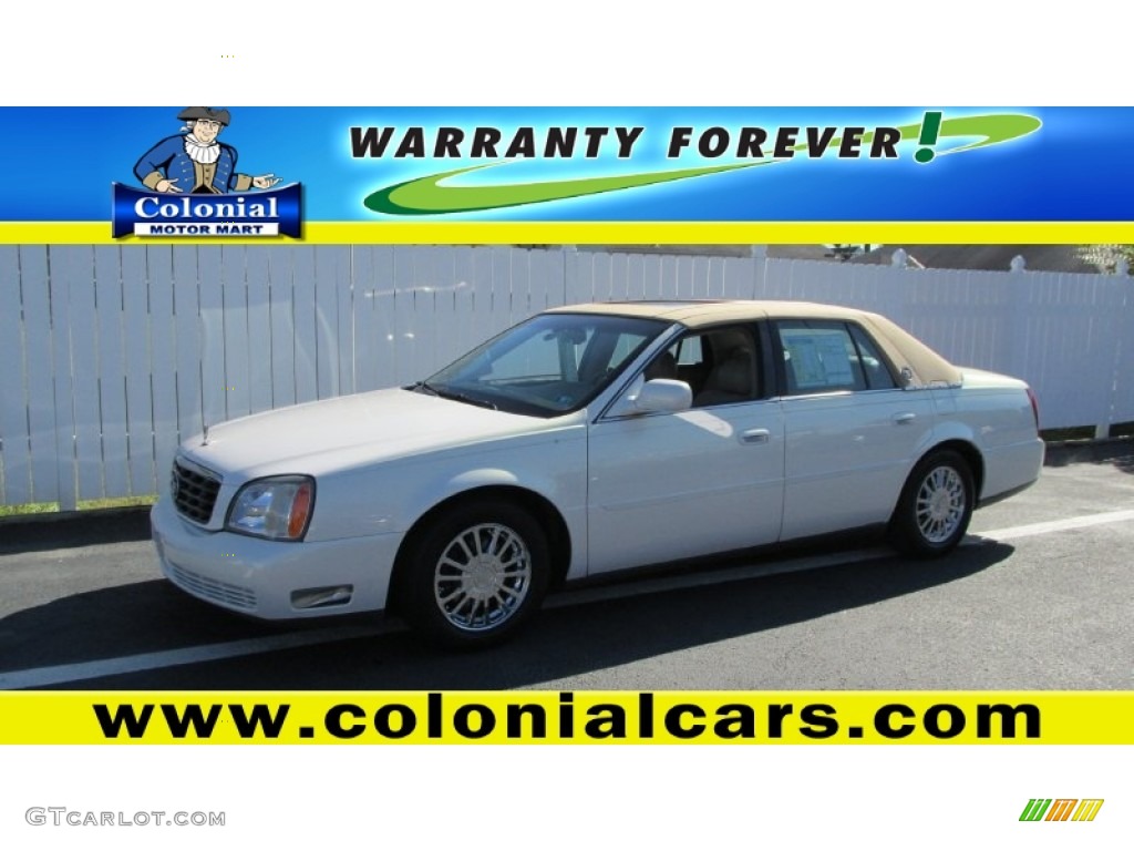 2005 DeVille DHS - White Lightning / Cashmere photo #1