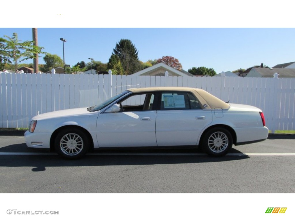 2005 DeVille DHS - White Lightning / Cashmere photo #2