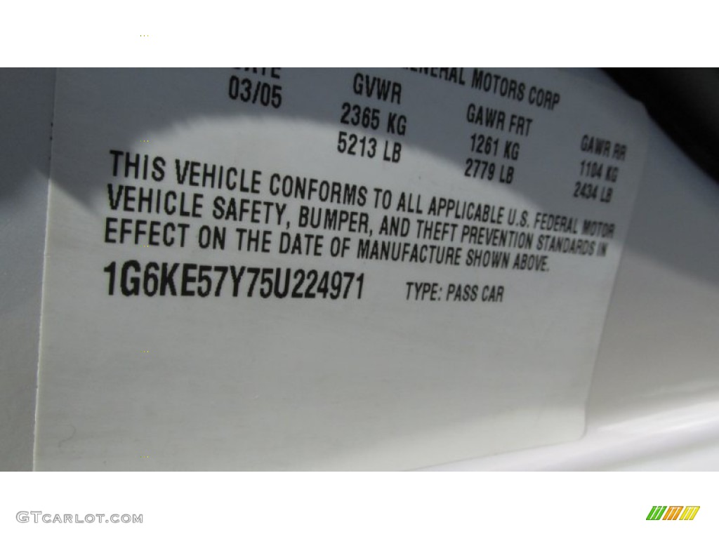 2005 DeVille DHS - White Lightning / Cashmere photo #19