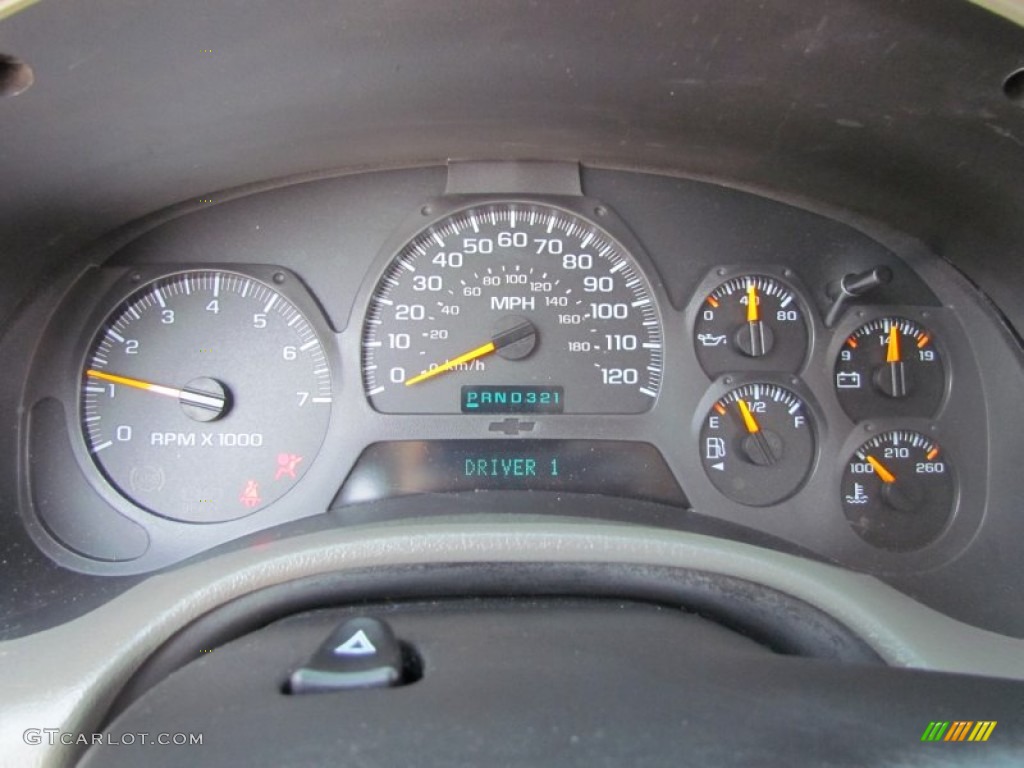 2003 TrailBlazer EXT LT 4x4 - Dark Green Metallic / Medium Pewter photo #25