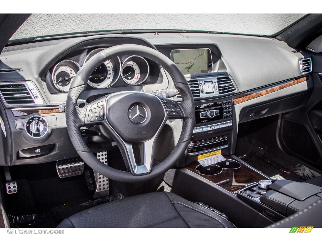 2014 E 350 Coupe - Black / Black photo #5