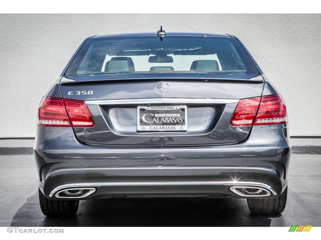 2014 E 350 Sport Sedan - Steel Gray Metallic / Black photo #3
