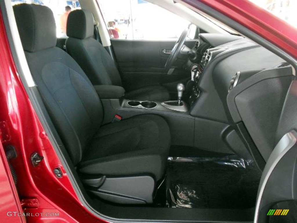 2011 Rogue S AWD Krom Edition - Cayenne Red / Gray photo #10