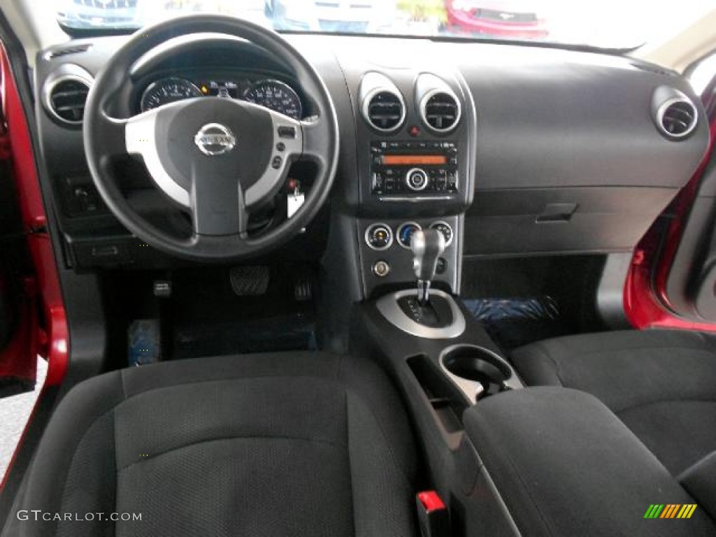 2011 Rogue S AWD Krom Edition - Cayenne Red / Gray photo #13
