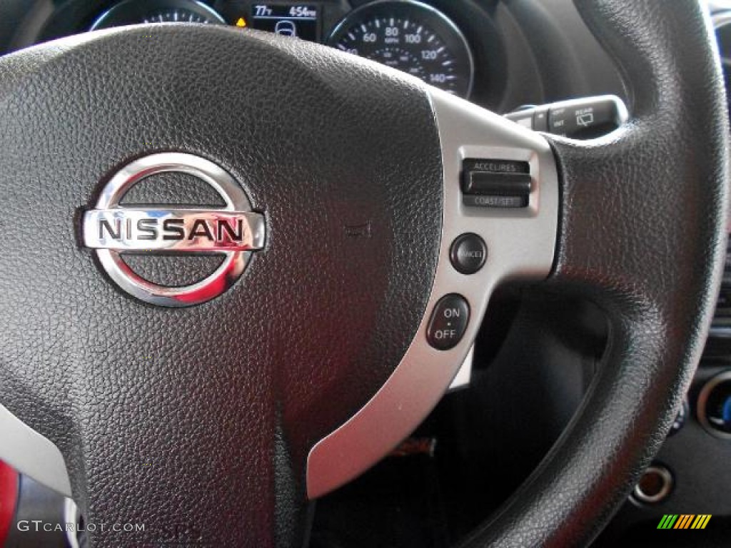 2011 Rogue S AWD Krom Edition - Cayenne Red / Gray photo #22