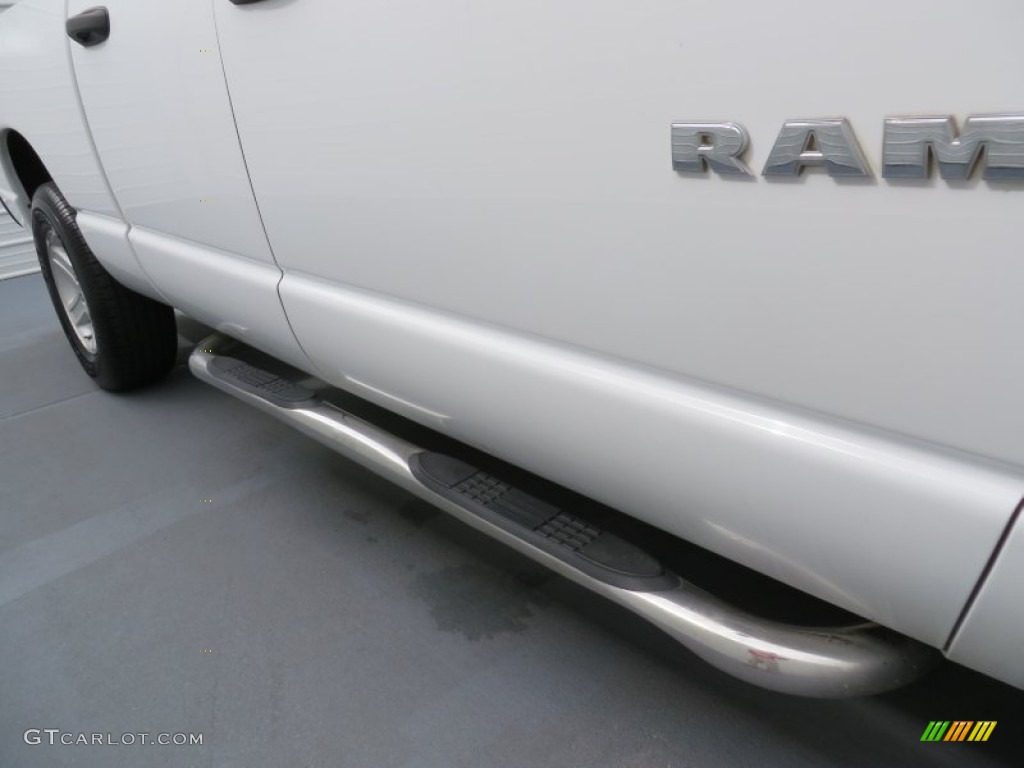 2008 Ram 1500 SXT Quad Cab - Bright White / Khaki photo #15