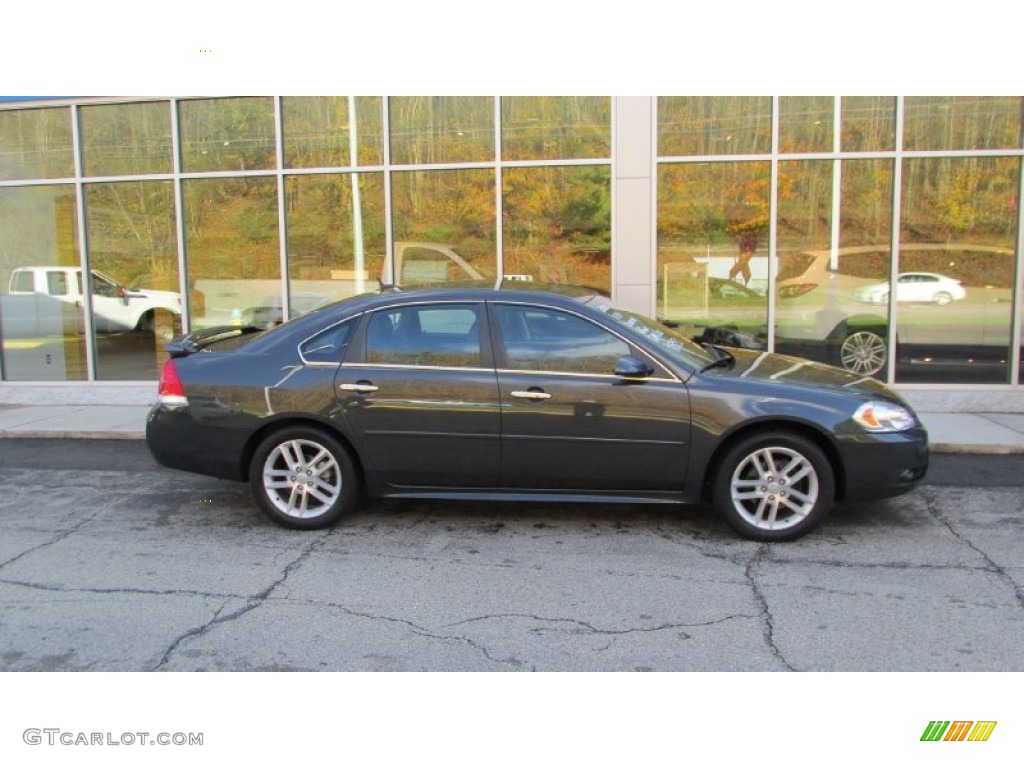 2012 Impala LTZ - Ashen Gray Metallic / Ebony photo #2