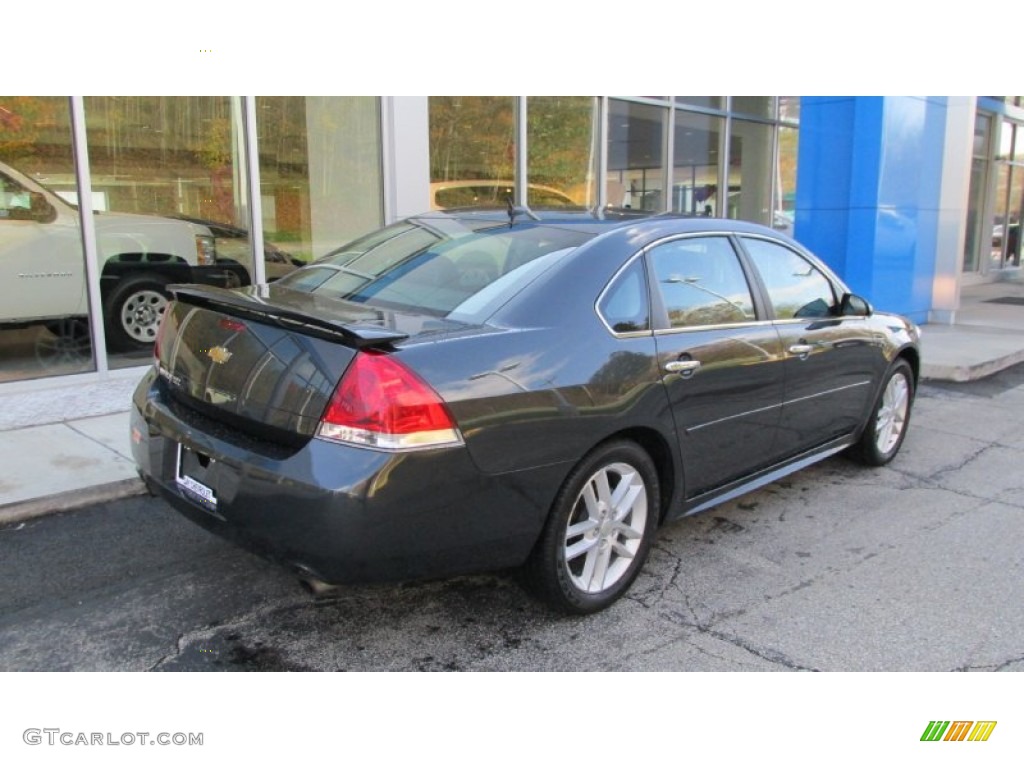 2012 Impala LTZ - Ashen Gray Metallic / Ebony photo #4