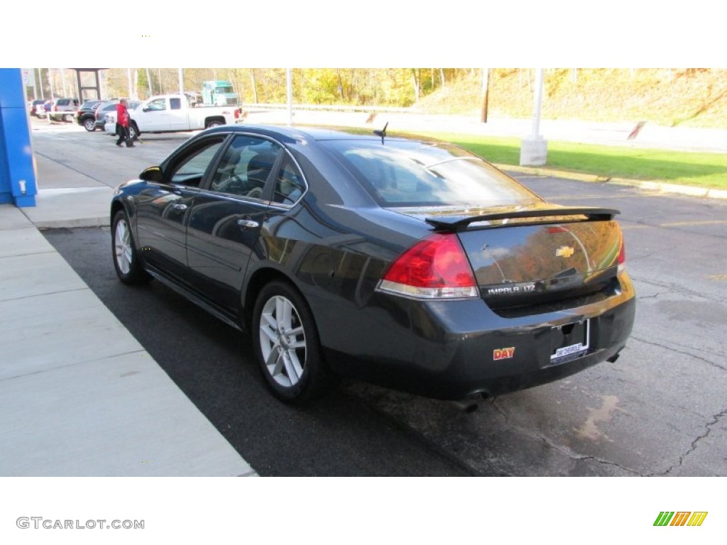 2012 Impala LTZ - Ashen Gray Metallic / Ebony photo #6
