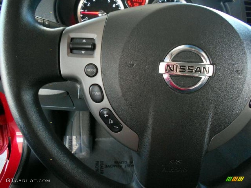 2011 Sentra 2.0 S - Red Brick / Charcoal photo #23