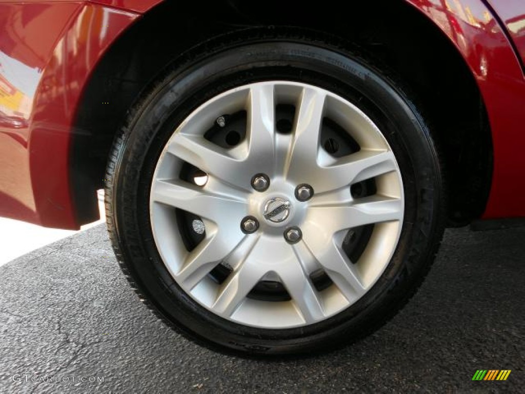 2011 Sentra 2.0 S - Red Brick / Charcoal photo #27