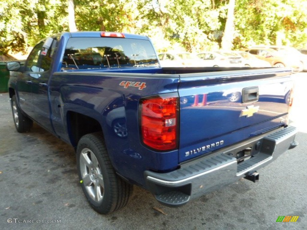 2014 Silverado 1500 LT Double Cab 4x4 - Blue Topaz Metallic / Jet Black photo #5