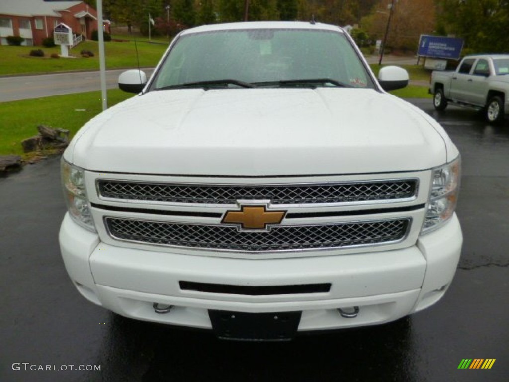 2013 Silverado 1500 LTZ Crew Cab 4x4 - Summit White / Ebony photo #2