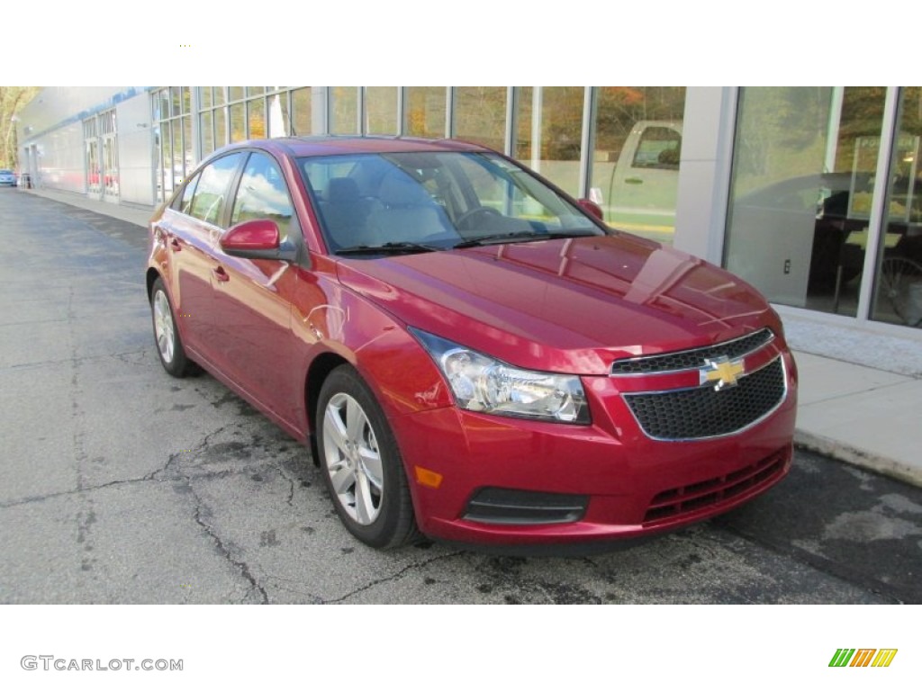 2014 Cruze Diesel - Crystal Red Tintcoat / Cocoa/Light Neutral photo #10